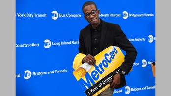 Good Samaritan awarded year of free, unlimited subway rides after helping police catch NYC train derailment suspect
