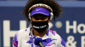 Naomi Osaka honors Breonna Taylor with mask, wins US Open opener