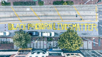 Police allow anti-abortion students to paint ‘Black Preborn Lives Matter’ outside Planned Parenthood in Baltimore