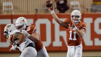 Ehlinger leads No. 14 Texas romp over UTEP 59-3