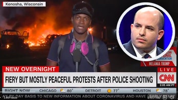 Brian Stelter admits CNN's 'fiery but mostly peaceful protests' graphic during Kenosha coverage was 'mistake'