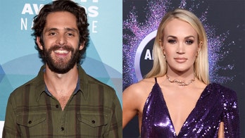 Carrie Underwood, Thomas Rhett named co-winners for Entertainer of the Year at 2020 ACMs: ‘We have a tie’