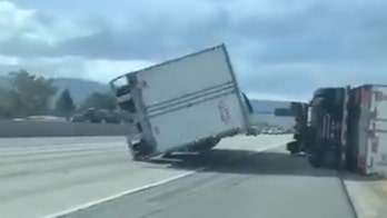 Hurricane-force winds in Utah flip 45 semitrucks, kill 1 person as thousands remain without power