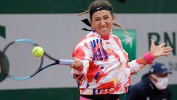 French Open weather leaves Victoria Azarenka frustrated during first-round match