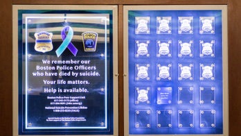 Boston police pay tribute to officers who have died from suicides