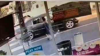 Los Angeles police release startling video in search for hit-and-run suspect