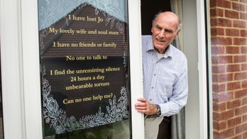 Lonely widower posts sign in window seeking friendship amid pandemic
