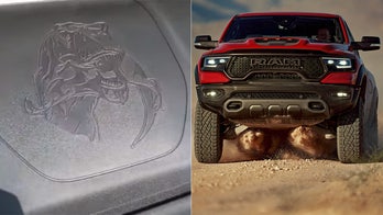 Ram 1500 TRX monster pickup features raptor-eating imagery to poke at Ford