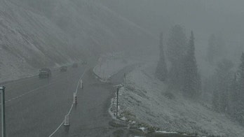 Summer snow in parts of Wyoming, Montana amid 'freezing' temperatures in region
