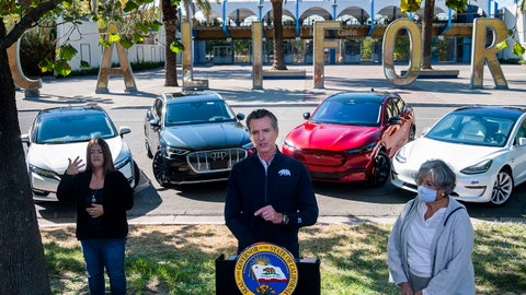California Gov. Newsom executive order bans gas, diesel cars by 2035