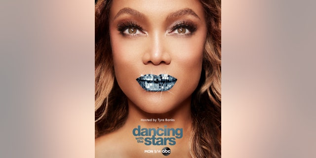 Tom Bergeron mocked this new promotional image of Tyra Banks for the upcoming season of 'Dancing with the Stars.'