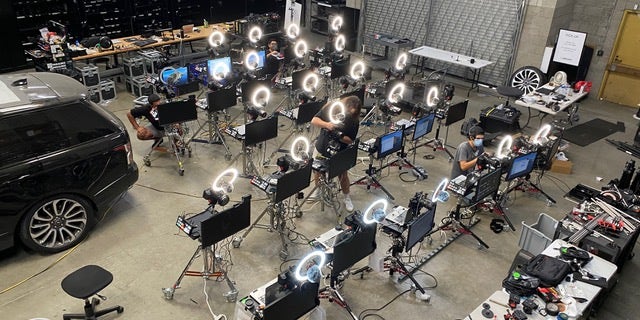 The camera setups being sent to the nominees.