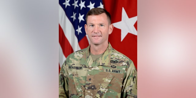 Then-Brig. Gen. John B. Richardson IV at the Pentagon in Arlington, Va., June 25, 2018. (U.S. Army photo by William Pratt)