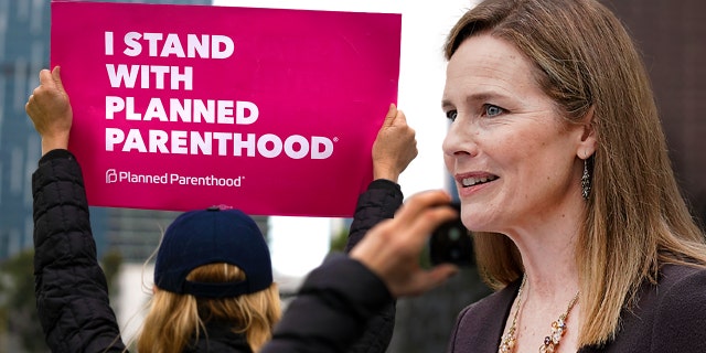 Judge Amy Coney Barrett speaks after President Donald Trump announced Barrett as his nominee to the Supreme Court, in the Rose Garden at the White House, Saturday, Sept. 26, 2020, in Washington. (AP Photo/Alex Brandon)