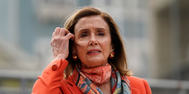 Protesters Gather At Sf Home Of Nancy Pelosi Hang Up Hair Curlers After Salon Visit Fox News 