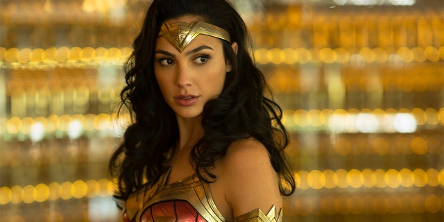 Gal Gadot as Wonder Woman in a scene from "Wonder Woman 1984."