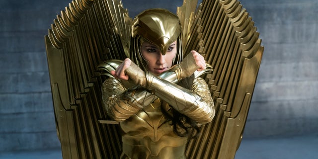 Gal Gadot as Wonder Woman in a scene from 'Wonder Woman 1984.'