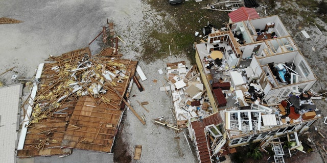 Hurricane Ian: Politico falsely claims DeSantis 'still hasn't faced' Florida's 'toughest' challenge 2 A damaged business is seen in the aftermath of Hurricane Sally, Thursday, Sept. 17, 2020, in Perdido Key, Florida. (AP Photo/Angie Wang)