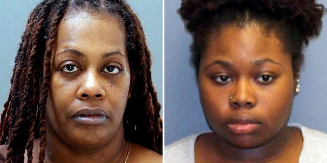 Shana Decree, 47, left, and her daughter Dominique Decree, 21. The mother and her adult daughter were sentenced Monday to life in prison in the slayings of five close relatives, including three children, outside Philadelphia last year. (Bucks County District Attorney's Office via AP, File)