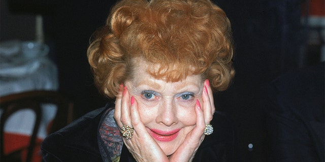 Lucille Ball in her later years.