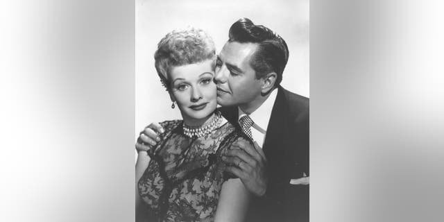 Lucille Ball and Desi Arnaz during happier times.