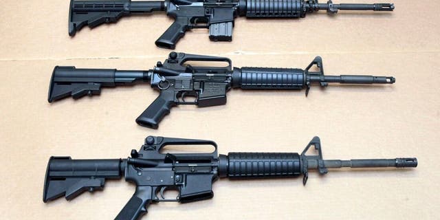 Madison County schools in North Carolina will have AR-15 rifles locked up in safes. 