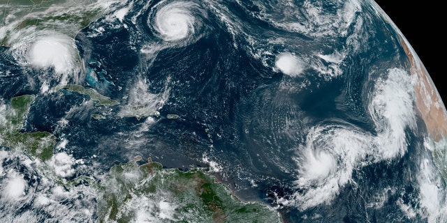 A look at the various tropical systems across the Atlantic basin on Sept. 14, 2020.