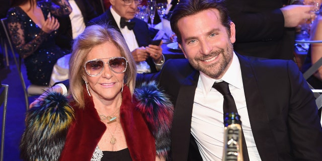 Gloria Campano and Bradley Cooper during the 25th Annual Screen Actors Guild Awards at The Shrine Auditorium on January 27, 2019 in Los Angeles, California
