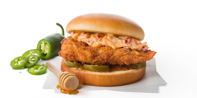 Chick-Fil-A is testing a Honey Pepper Pimento Chicken Sandwich for a limited time in North Carolina and South Carolina.