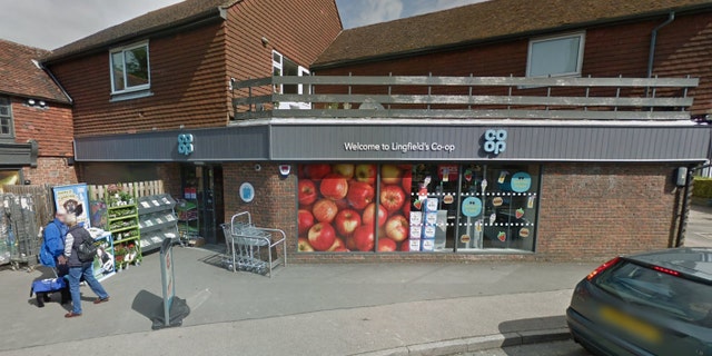 Closed-circuit surveillance footage of the incident, which actually took place in May, was only recently shared by the management of Co-op Food location in Surrey, England.