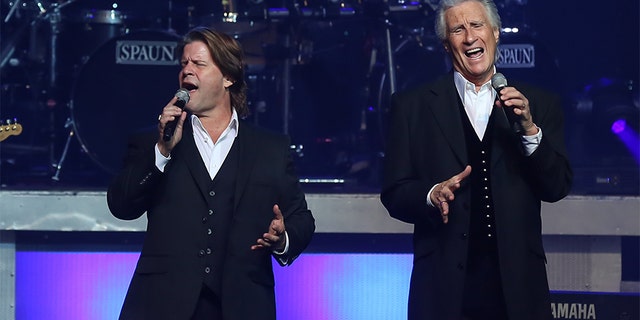 Bucky Heard (left) and Bill Medley of The Righteous Brothers.