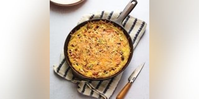 Grandma Berndt's hash-brown quiche