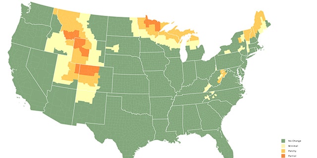 Foliage Map Maine 2020 2020 Us Fall Foliage Prediction Map Shows Where, When Leaves Are Expected  To Change | Fox News