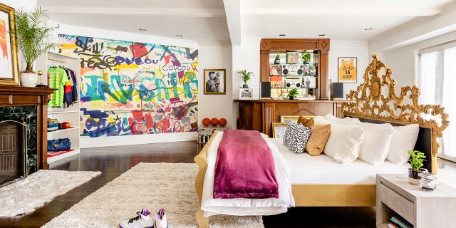 Guests will have full reign of "Will's wing" of the home.