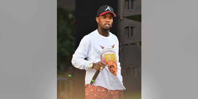 Tory Lanez performs at the 10th annual ONE Musicfest at Centennial Olympic Park on September 7, 2019 in Atlanta, Georgia