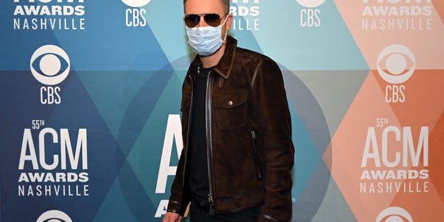 Eric Church attends the 55th Academy of Country Music Awards at the Grand Ole Opry on Sept. 14, 2020, in Nashville, Tenn. The ACM Awards airs on Sept. 16, 2020, with some live and some prerecorded segments. (Getty Images)