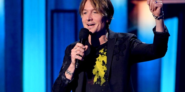 Keith Urban speaks onstage during the 55th Academy of Country Music Awards at the Grand Ole Opry on September 16, 2020 in Nashville, Tennessee. The ACM Awards airs on September 16, 2020 with some live and some prerecorded segments. (Photo by Kevin Mazur/ACMA2020/Getty Images for ACM)