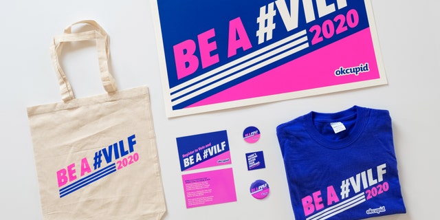 OkCupid is rolling out a VILF dating badge and merchandise. (OkCupid)