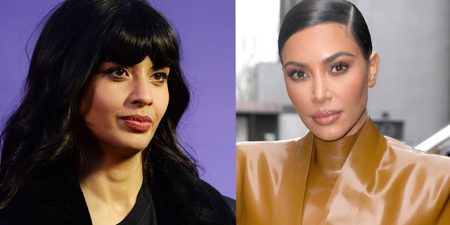Jameela Jamil and Kim Kardashian