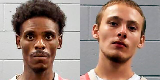 John Travis Ross (left) and Joshua Ray Corban. (AP)