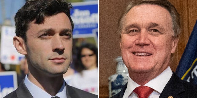 它的. 大卫·珀杜(David Perdue) (Right) 和乔恩·奥索夫(Jon Ossoff) (Left) are in a runoff election on Jan. 5 for the incumbent Perdue's Senate seat. (AP/Facebook)