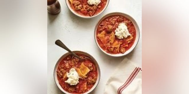 Lasagna soup