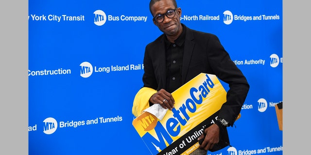 MTA Chairman & CEO Patrick J. Foye and Interim New York City Transit President Sarah Feinberg hail Rikien Wilder as Hero of the Subway at MTA Headquarters on Wed., September 23, 2020. Wilder detained a man who allegedly placed objects on the tracks at 14 St on Sunday, causing the derailment of an uptown A train. (Marc A. Hermann / MTA New York City Transit)