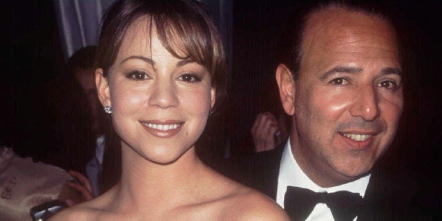 Mariah Carey (left) was married to music exec Tommy Mottola (right) from 1993-98. (Photo by Marion Curtis/DMI/The LIFE Picture Collection via Getty Images)