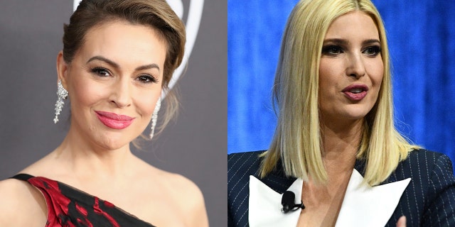 Alyssa Milano discussed her surprising first meeting with Ivanka Trump.
