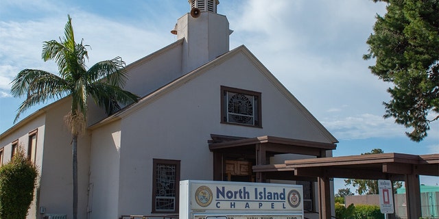 Chapel at Naval Air Station North Island in San Diego, California.