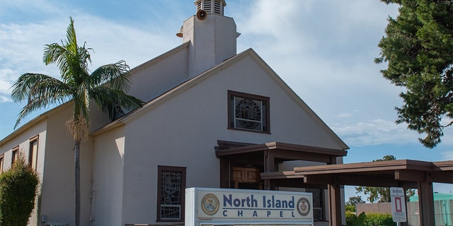 Chapel at Naval Air Station North Island in San Diego, California.