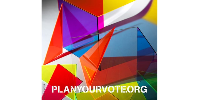 Vote.org has started a nonpartisan initiative to encourage voter participation in America with original posters from 60 art stars. (Plan Your Vote)