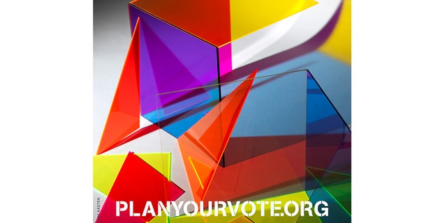 Vote.org has started a nonpartisan initiative to encourage voter participation in America with original posters from 60 art stars. (Plan Your Vote)