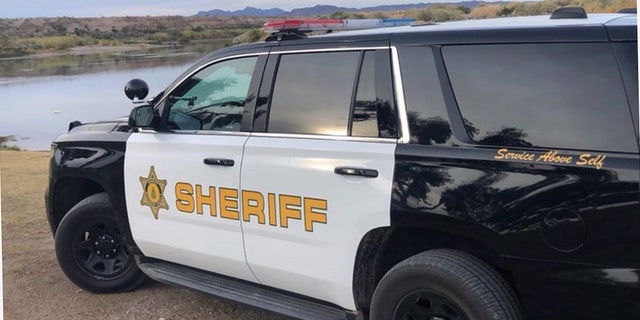 A Riverside County Sheriff's Department patrol cruiser. 